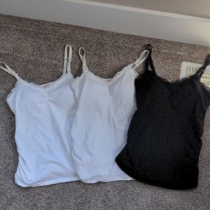 New and gently pre-owned Nursing Tank Lot